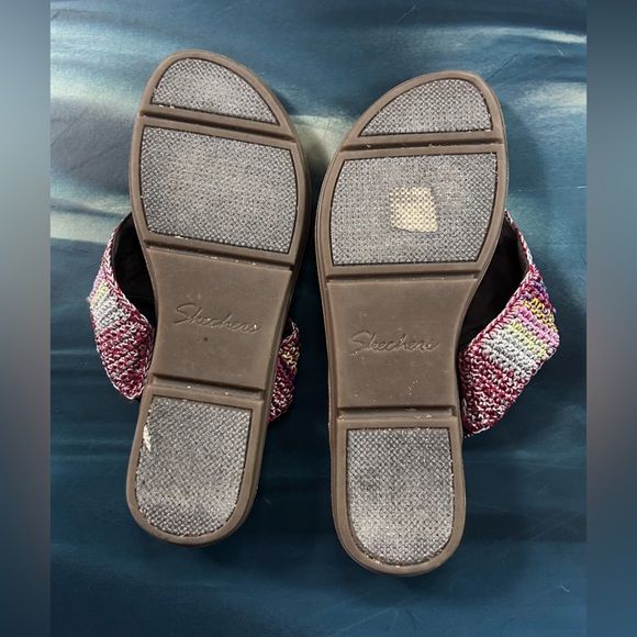 Sketchers crochet sandals size 10 - GUC - Picture 3 of 3